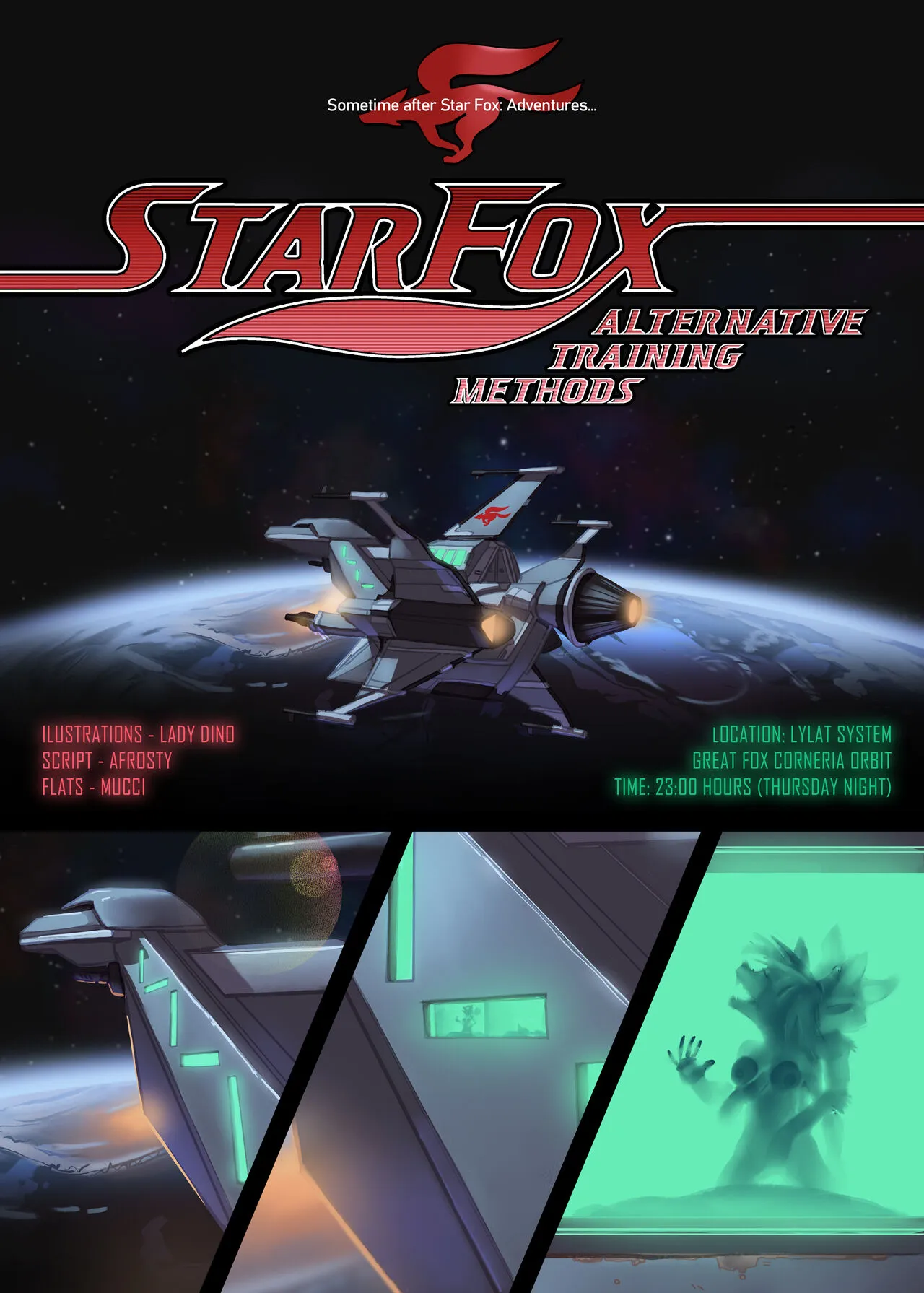 Star Fox - Alternative Training Methods porno comics Cover