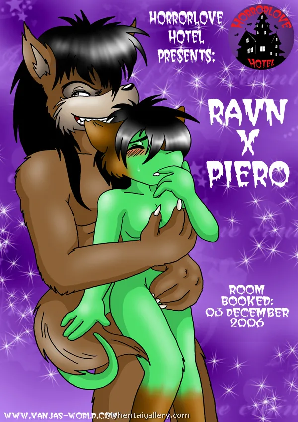 Horrorlove Hotel - Ravn x Piero porno comics Cover