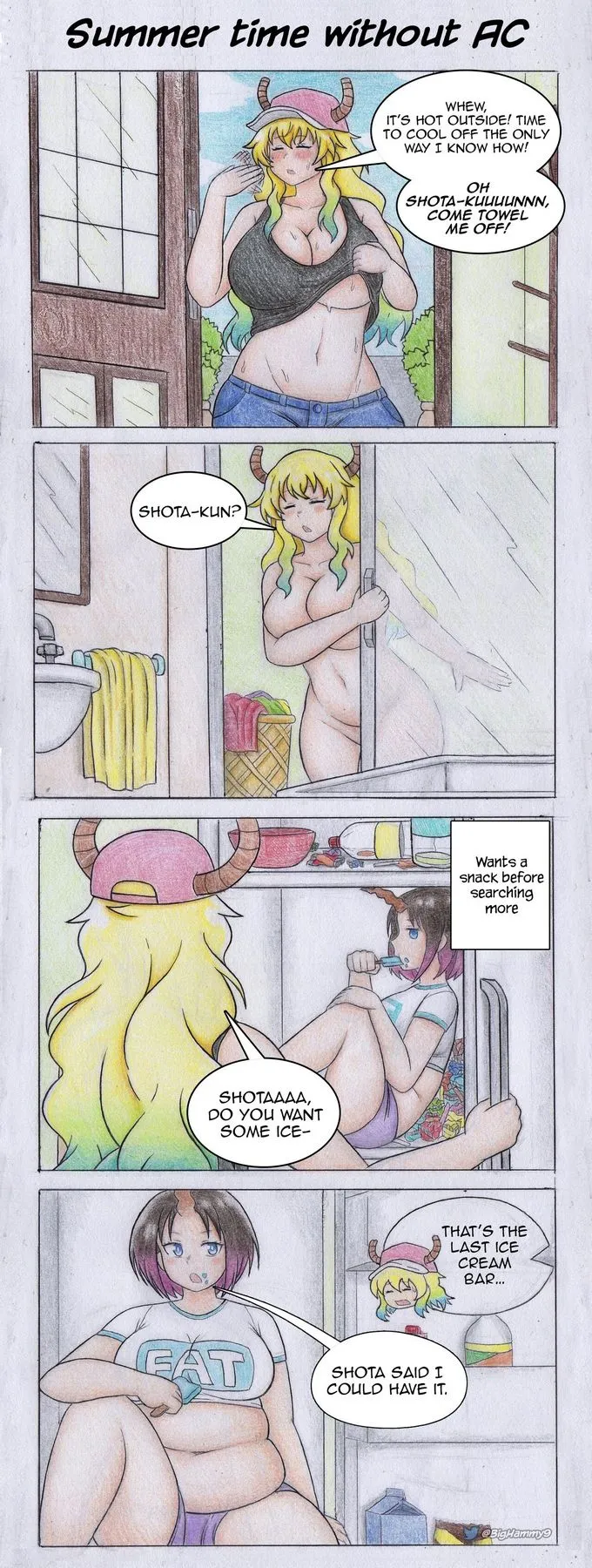 Miss Lucoa Is My XXL porno comics