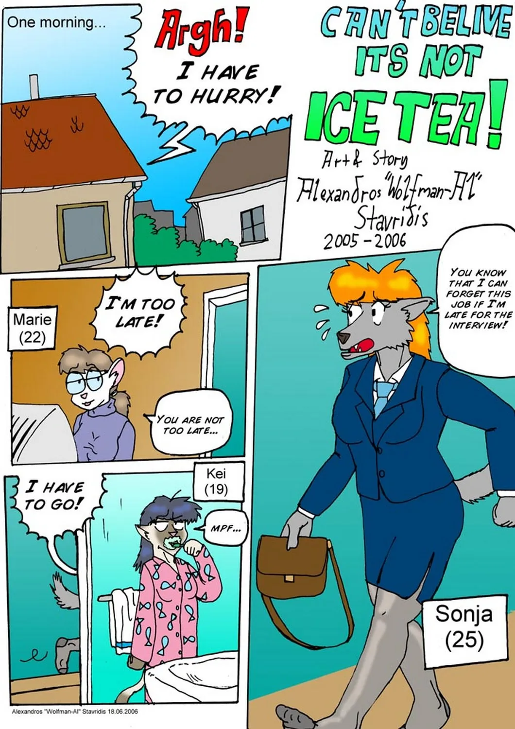 Ice Tea porno comics