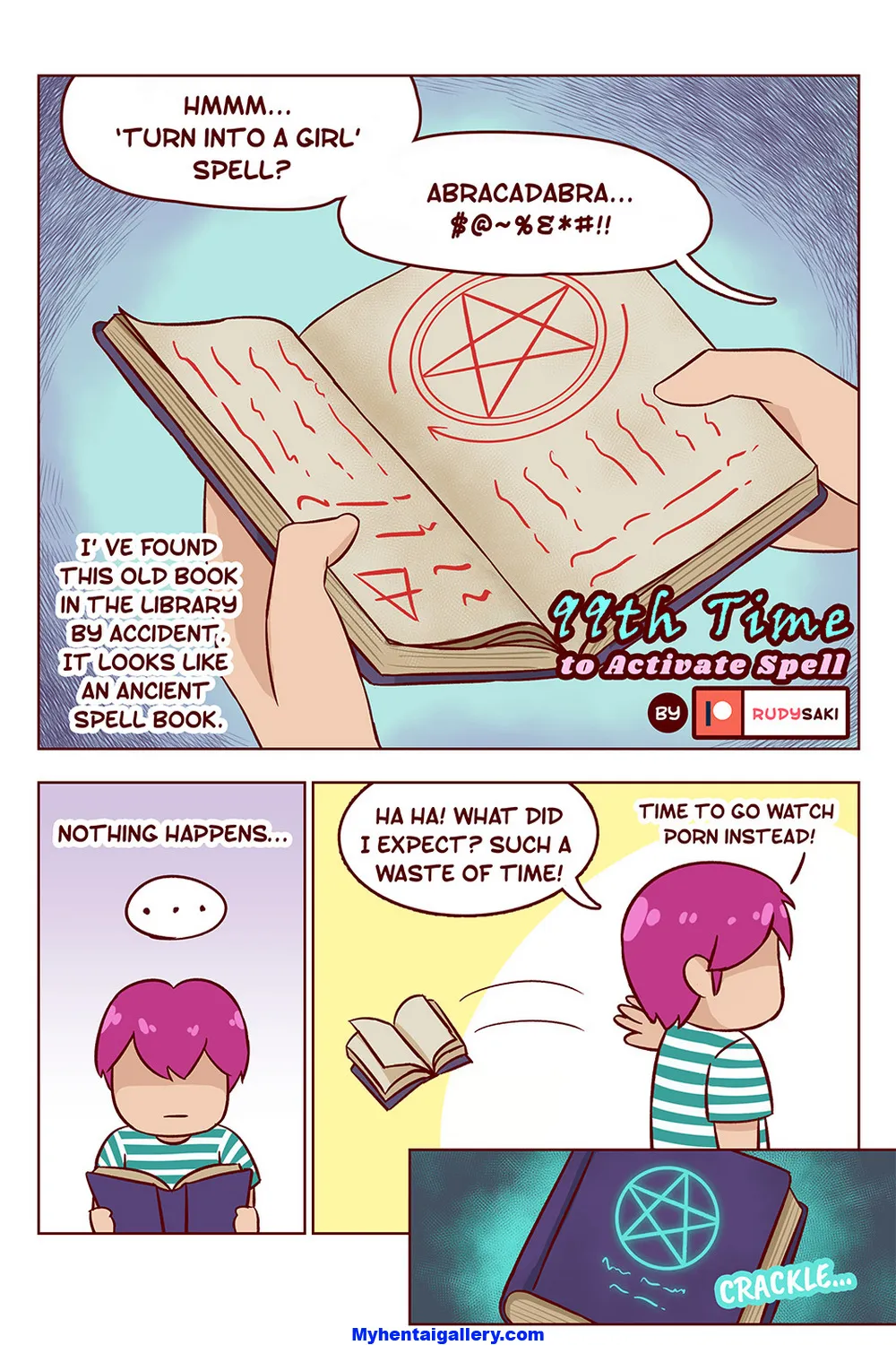 99th Time To Activate Spell porno comics