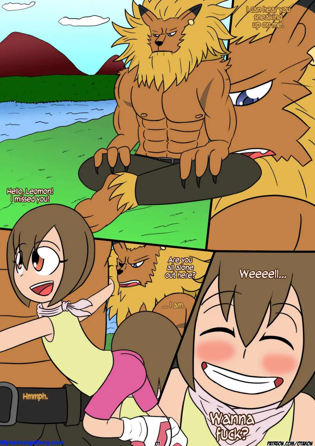 Feral Heat porno comics