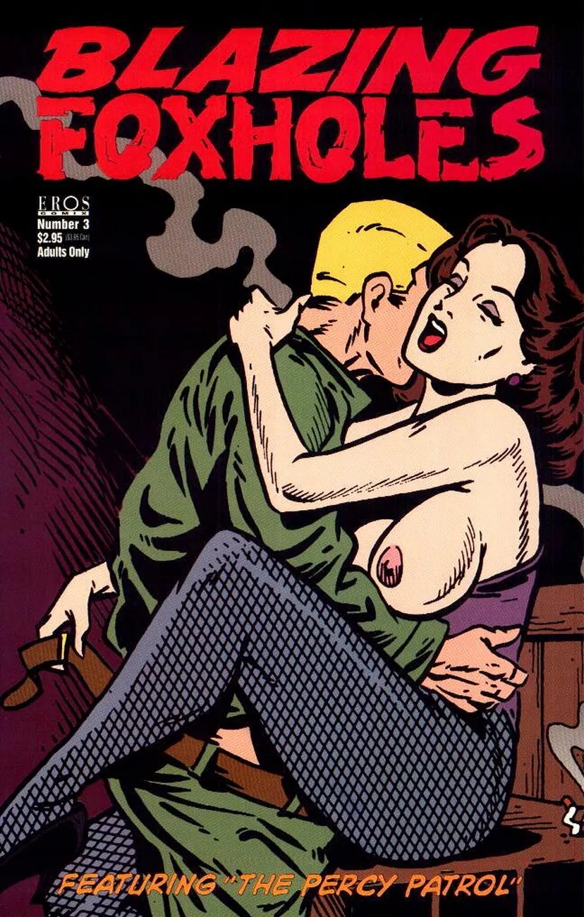 Blazing Foxholes 3 porno comics Cover