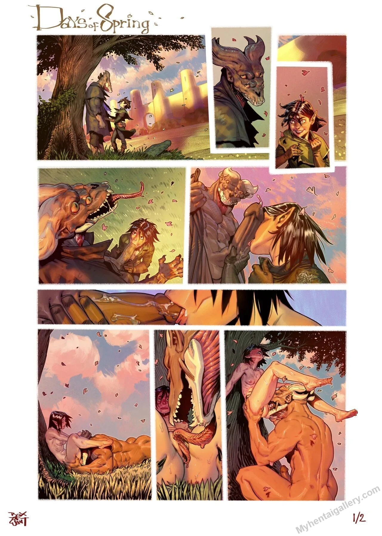 Days Of Spring porno comics