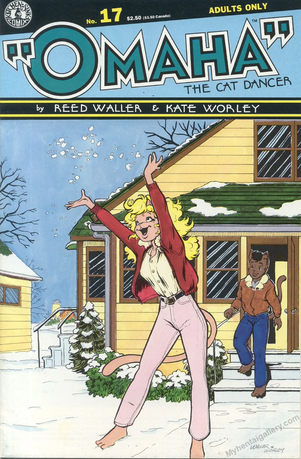Omaha - The Cat Dancer 17 porno comics