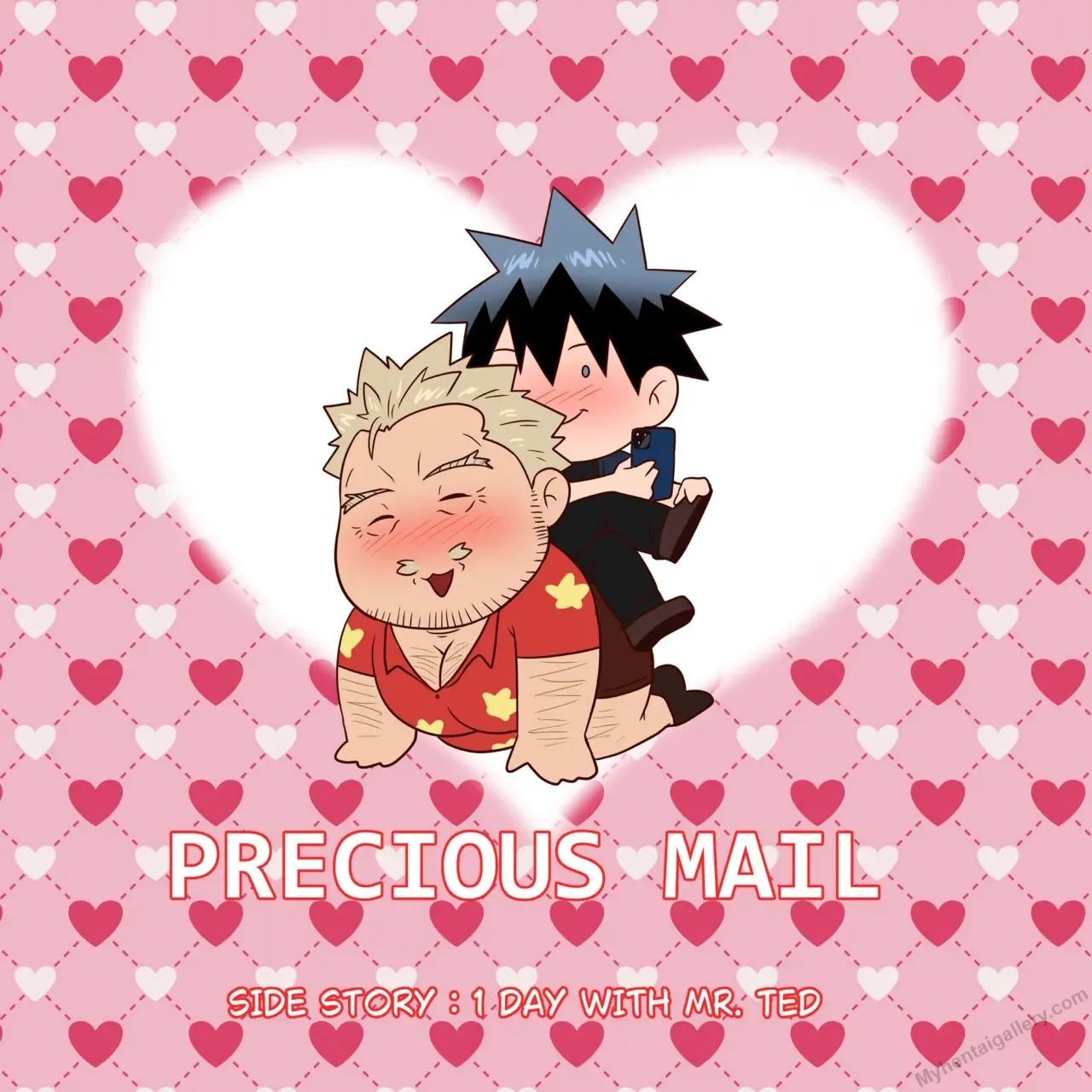 Precious Mail SS - One Day With Mr Ted porno comics Cover