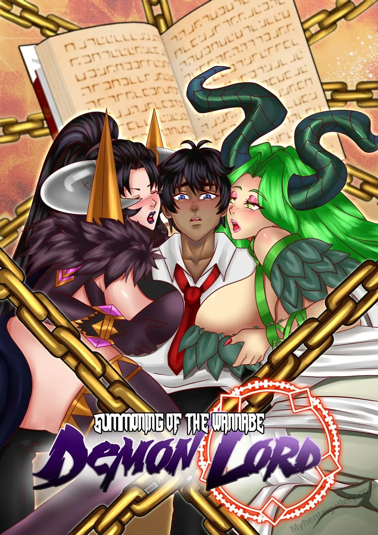 Summoning Of The Wannabe Demon Lord 2 porno comics Cover