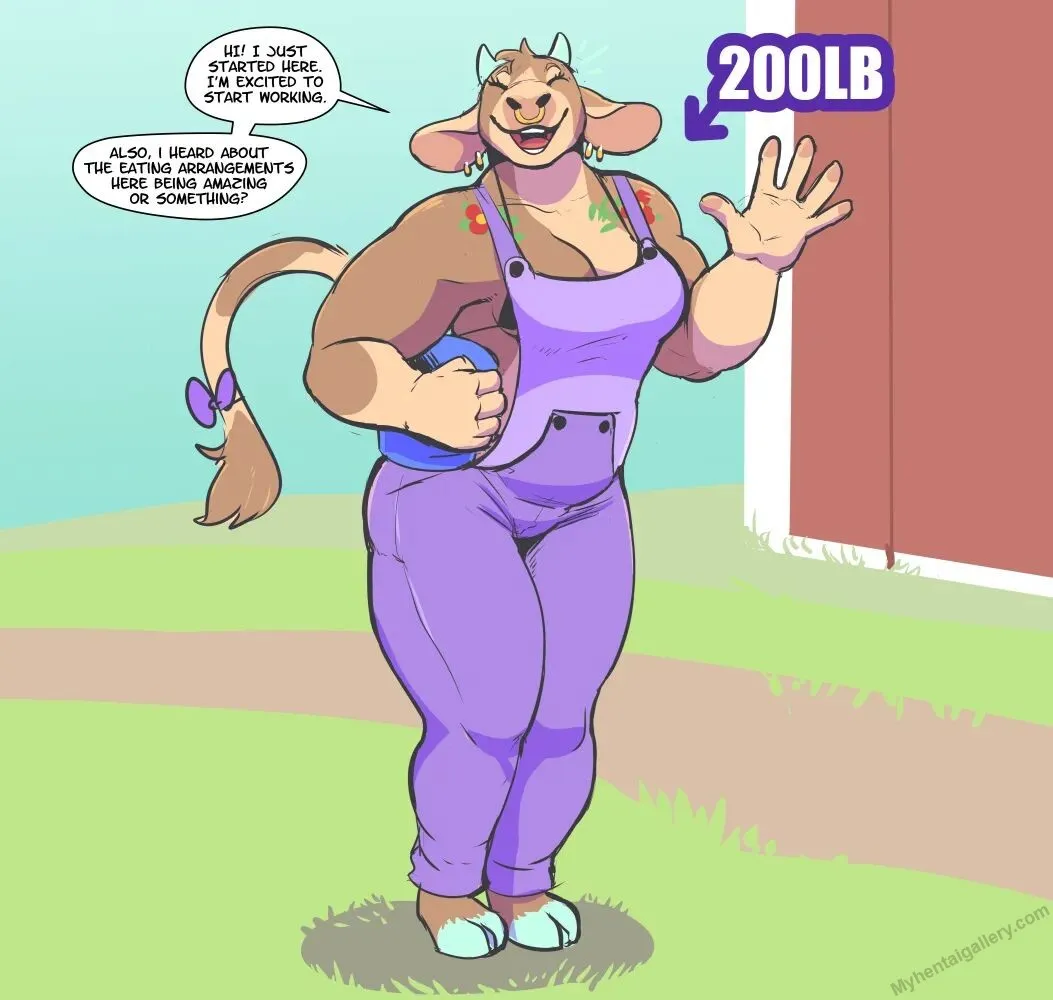 Fat Cow Growth Drive porno comics Cover