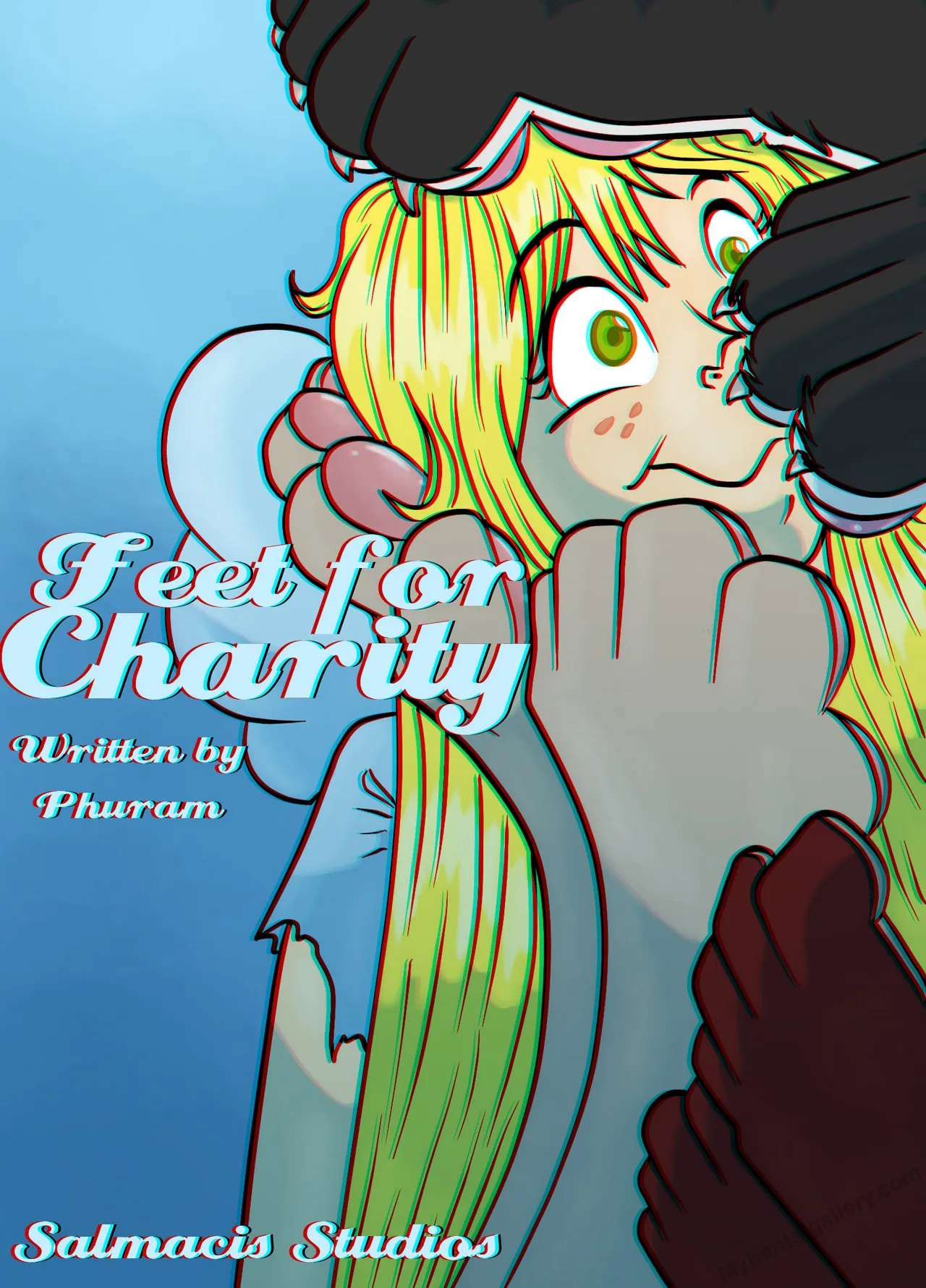 Feet For Charity porno comics Cover