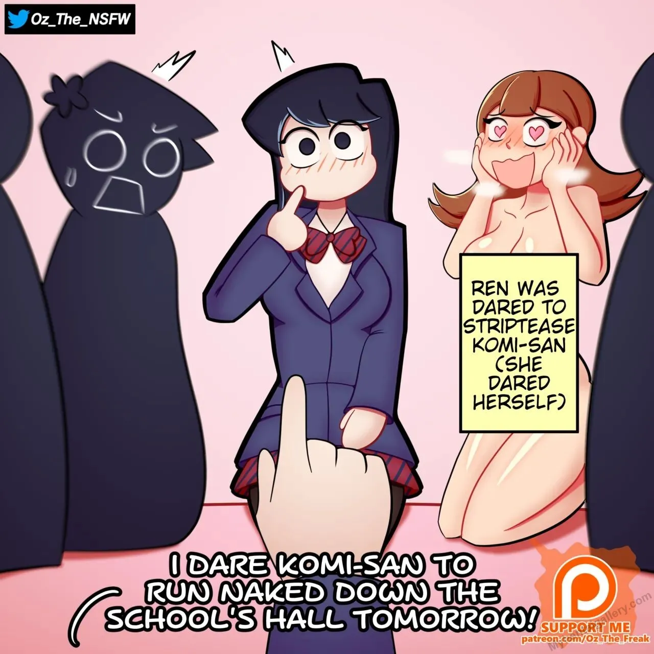 Komi-San Can't Streak porno comics