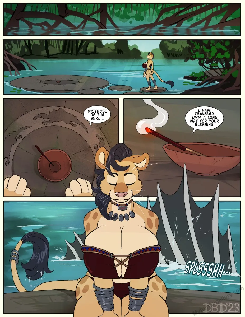 The Queen And The Mistress Of The Mire porno comics Cover