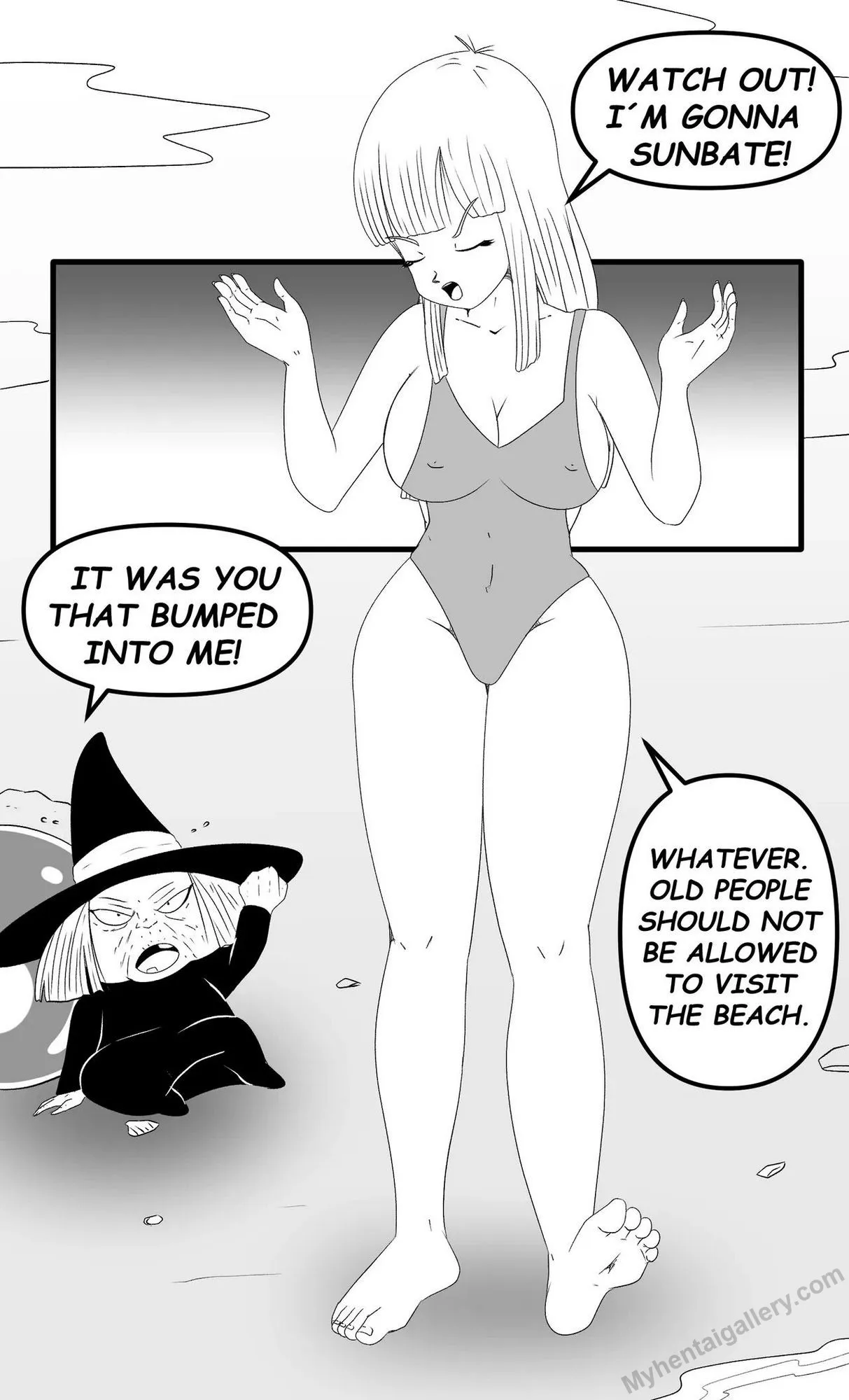 Uranai Baba Body Swaps With Maron porno comics Cover