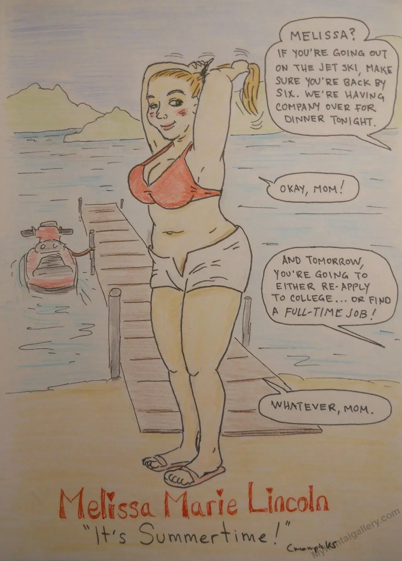 Melissa Marie Lincoln 1 porno comics