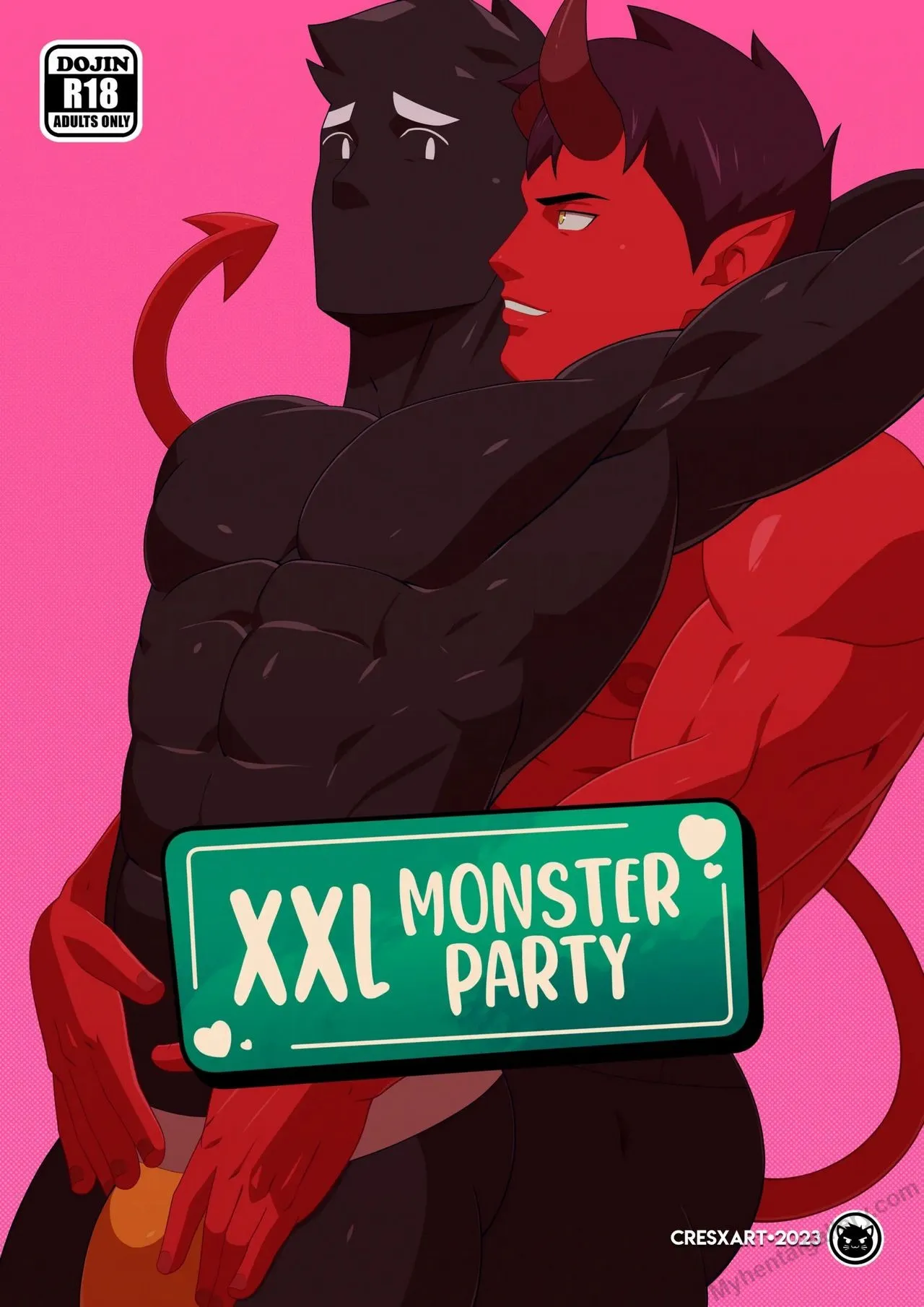XXL Monster Party porno comics