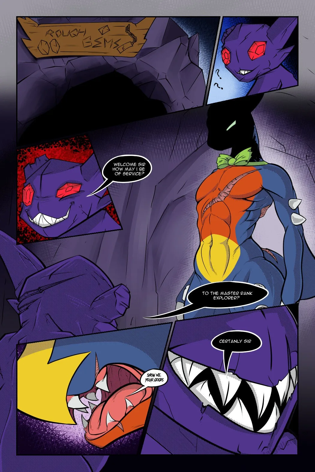 Rough Gem porno comics
