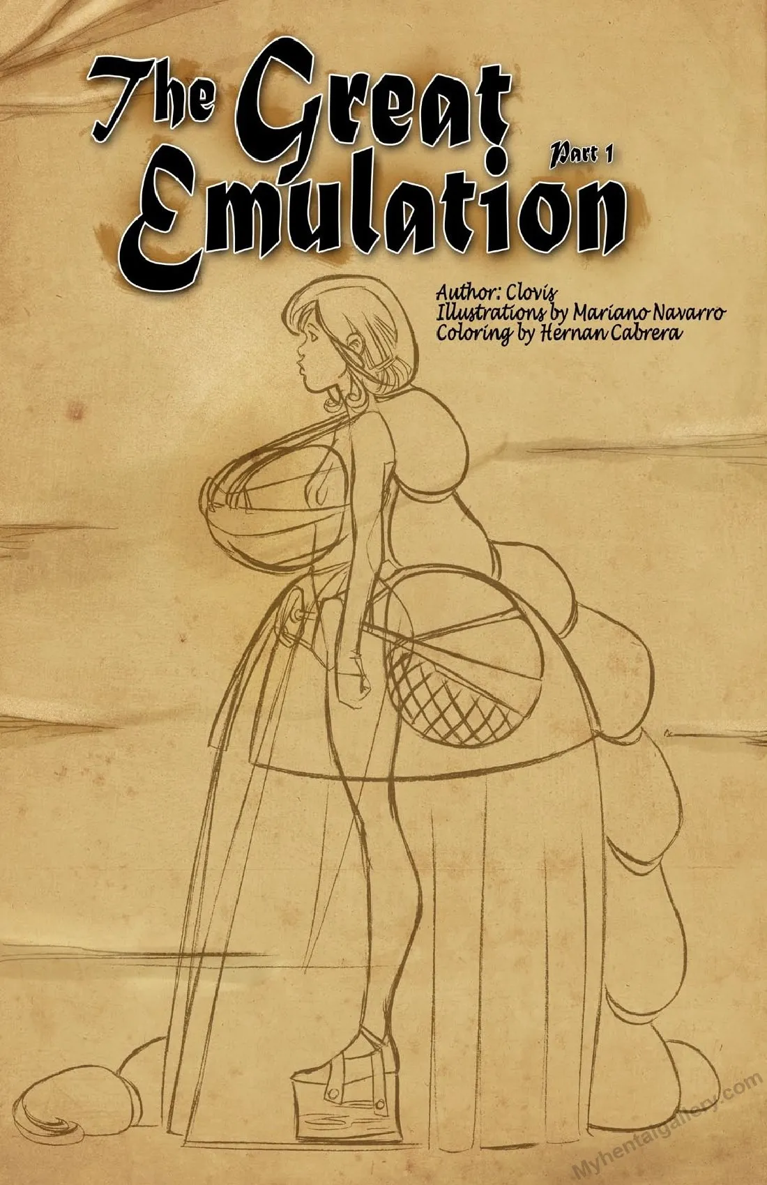 The Great Emulation porno comics Cover