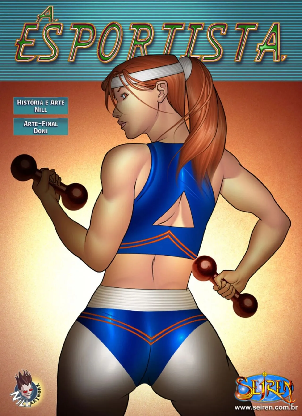 The Sportswoman 1 porno comics Cover