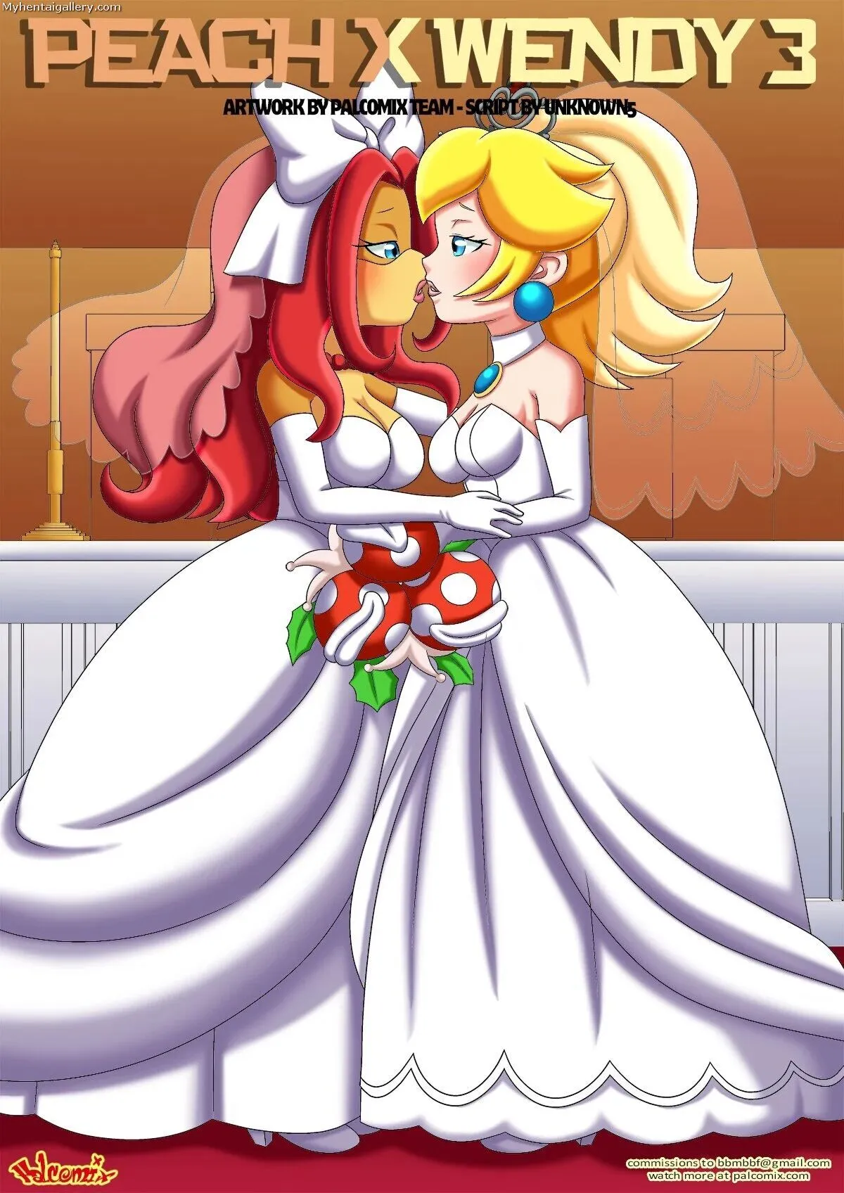 Peach x Wendy 3 porno comics Cover