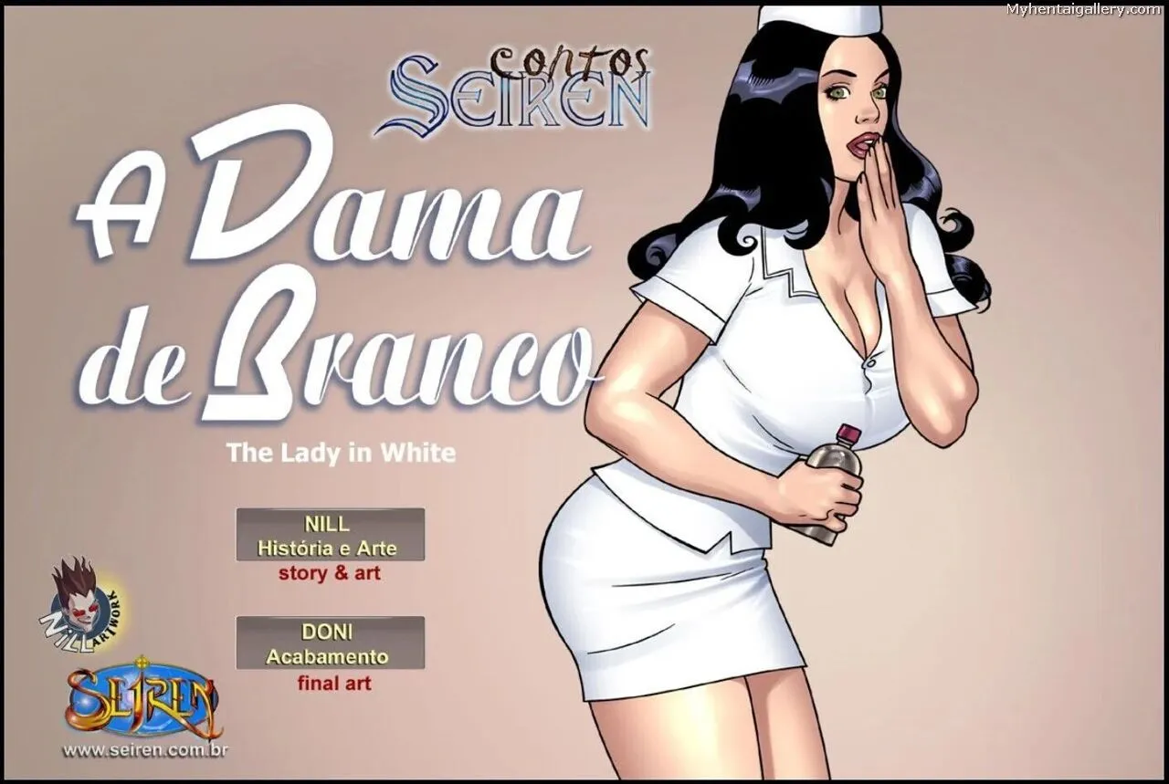 The Lady In White 1 porno comics Cover