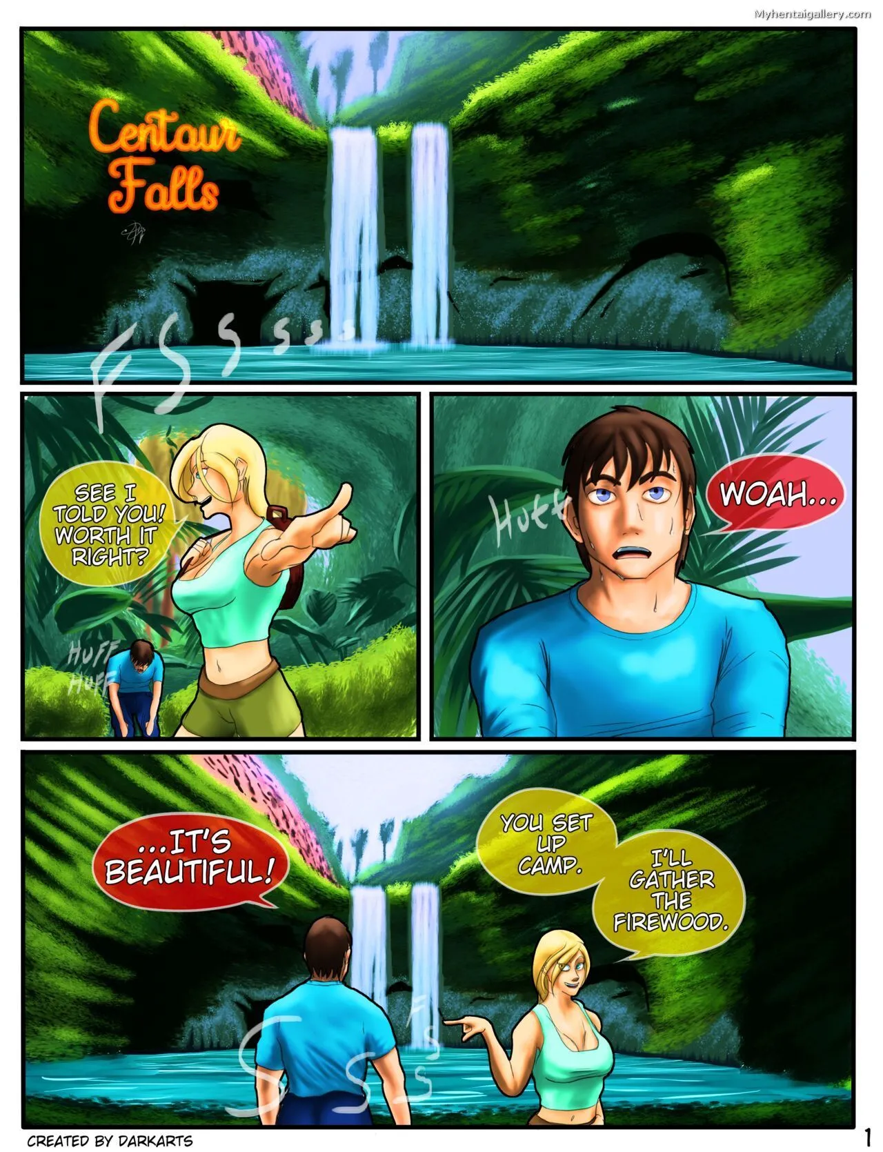 Centaur Falls 1 porno comics