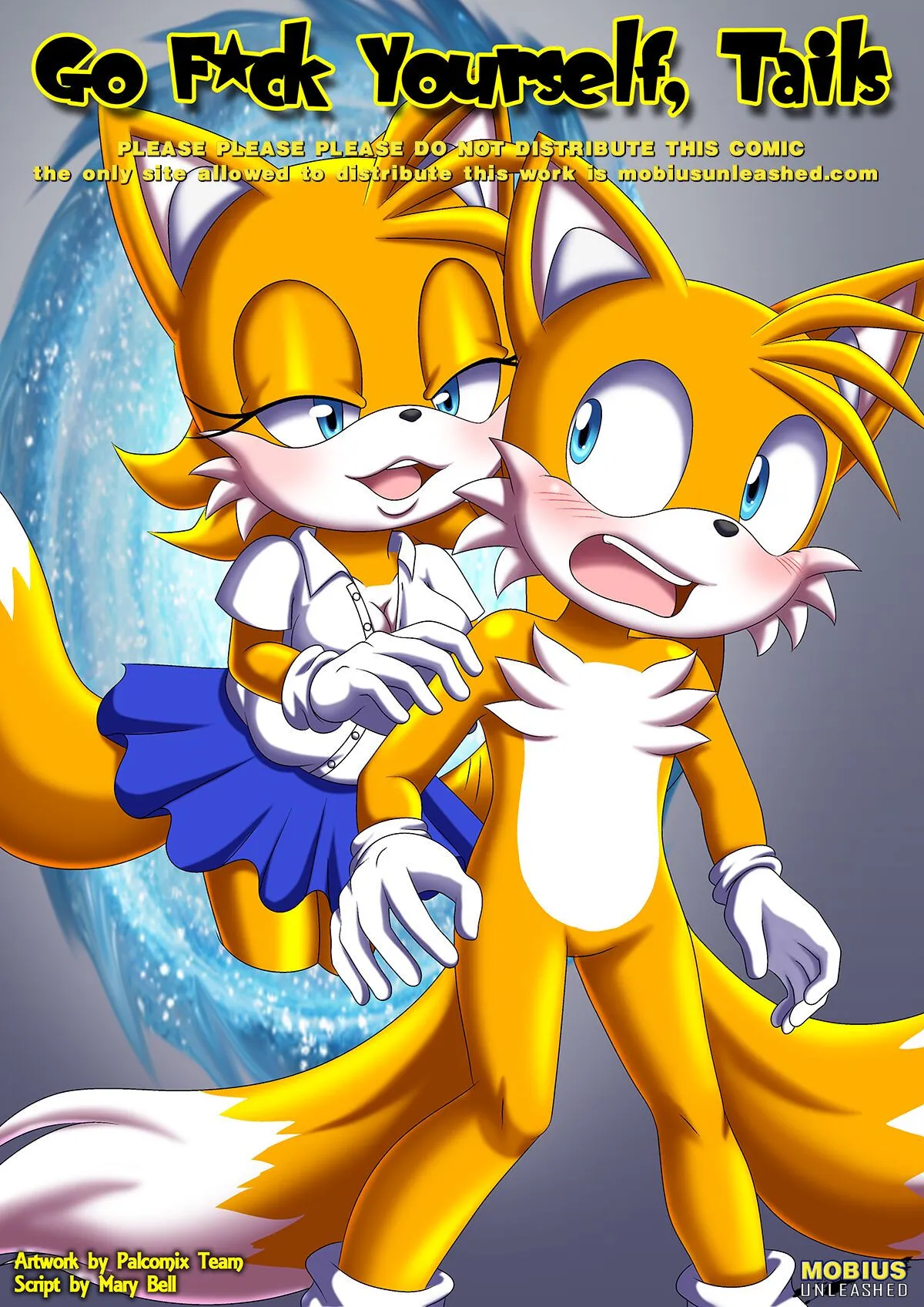 Go Fuck Yourself, Tails porno comics Cover