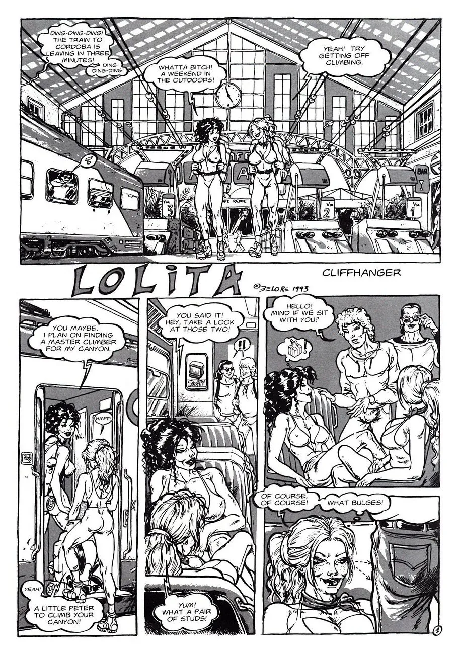 Lolita - Cliffhanger porno comics