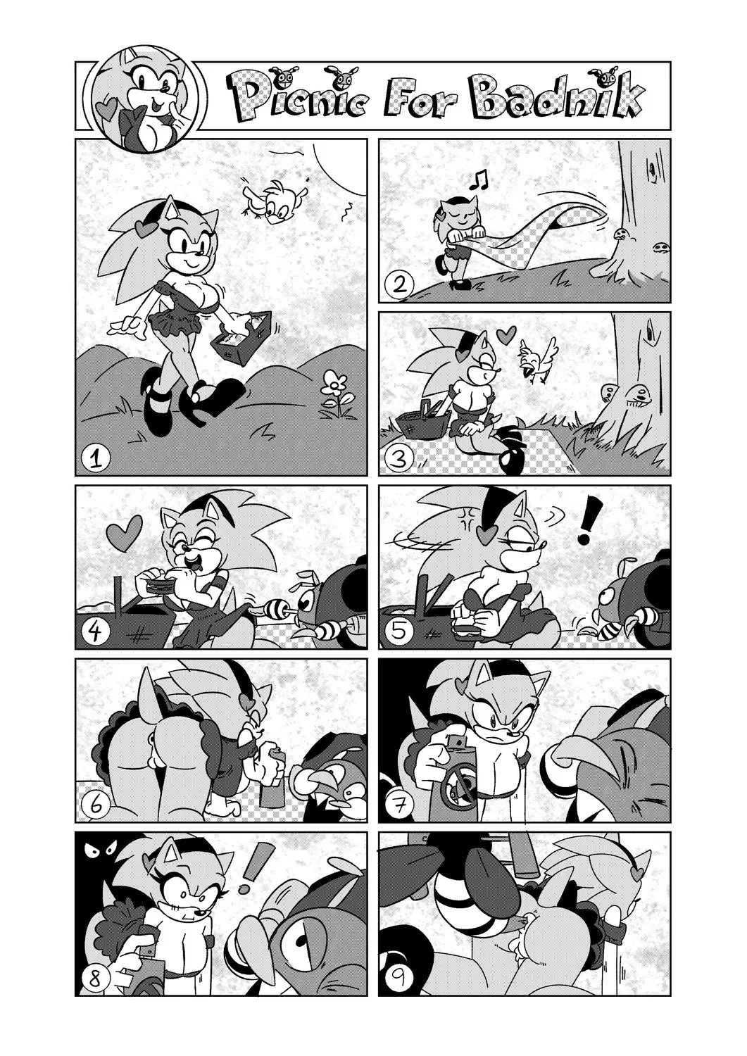 Picnic For Badnik porno comics