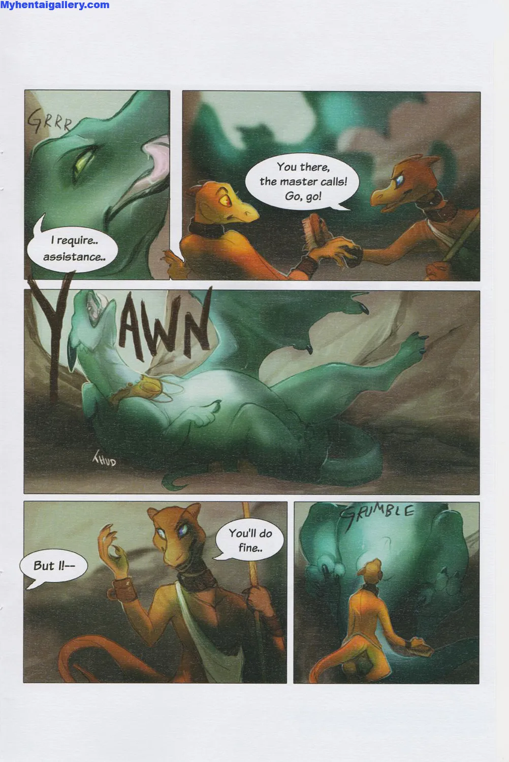 The Master's Desire porno comics