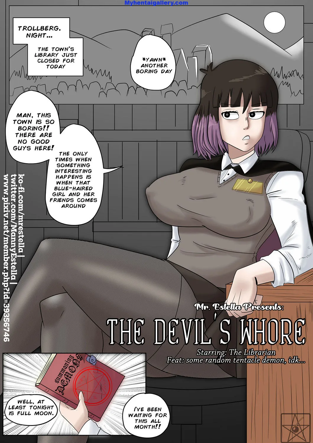 The Devil's Whore porno comics