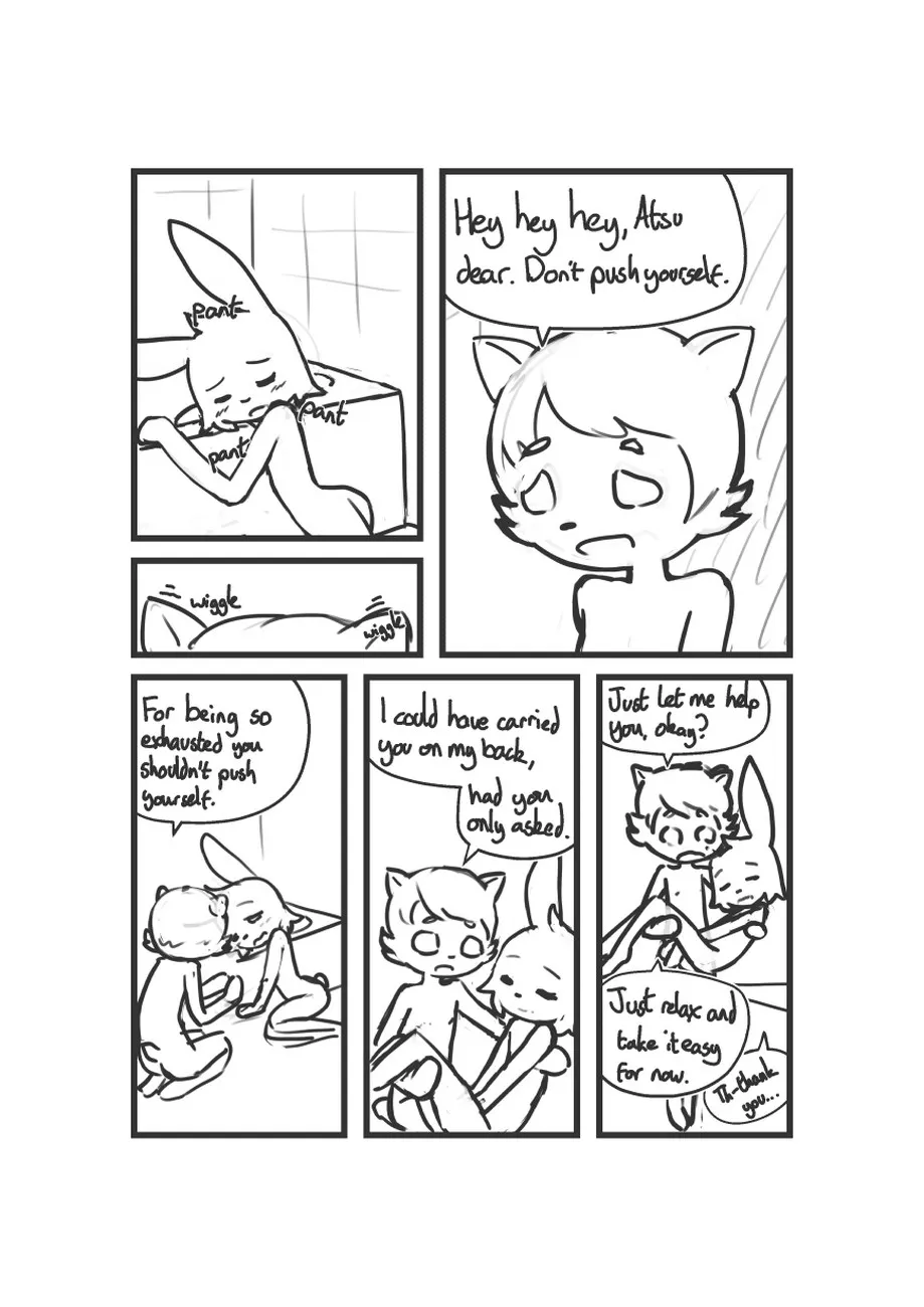 Atsu-Bun x Doro-Bun porno comics