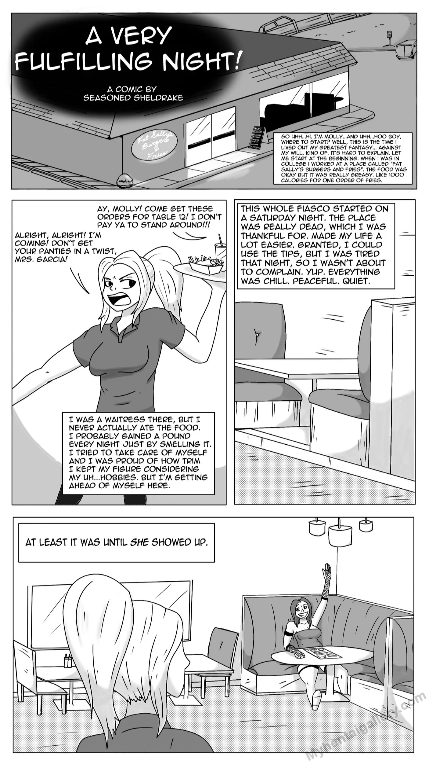 A Very Fulfilling Night porno comics