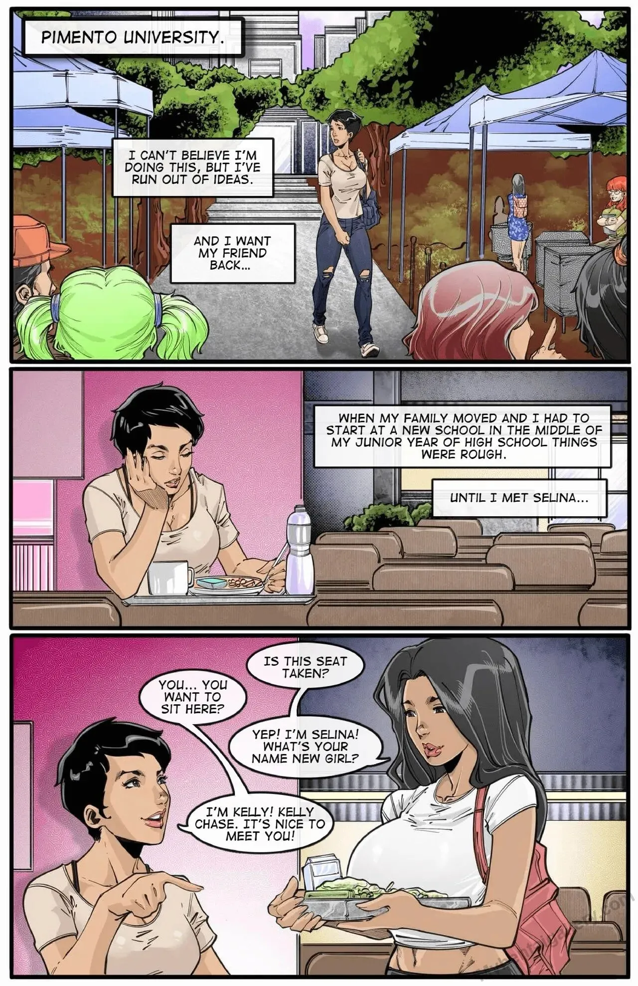Tales From The Tome - Sorority 1 porno comics Cover