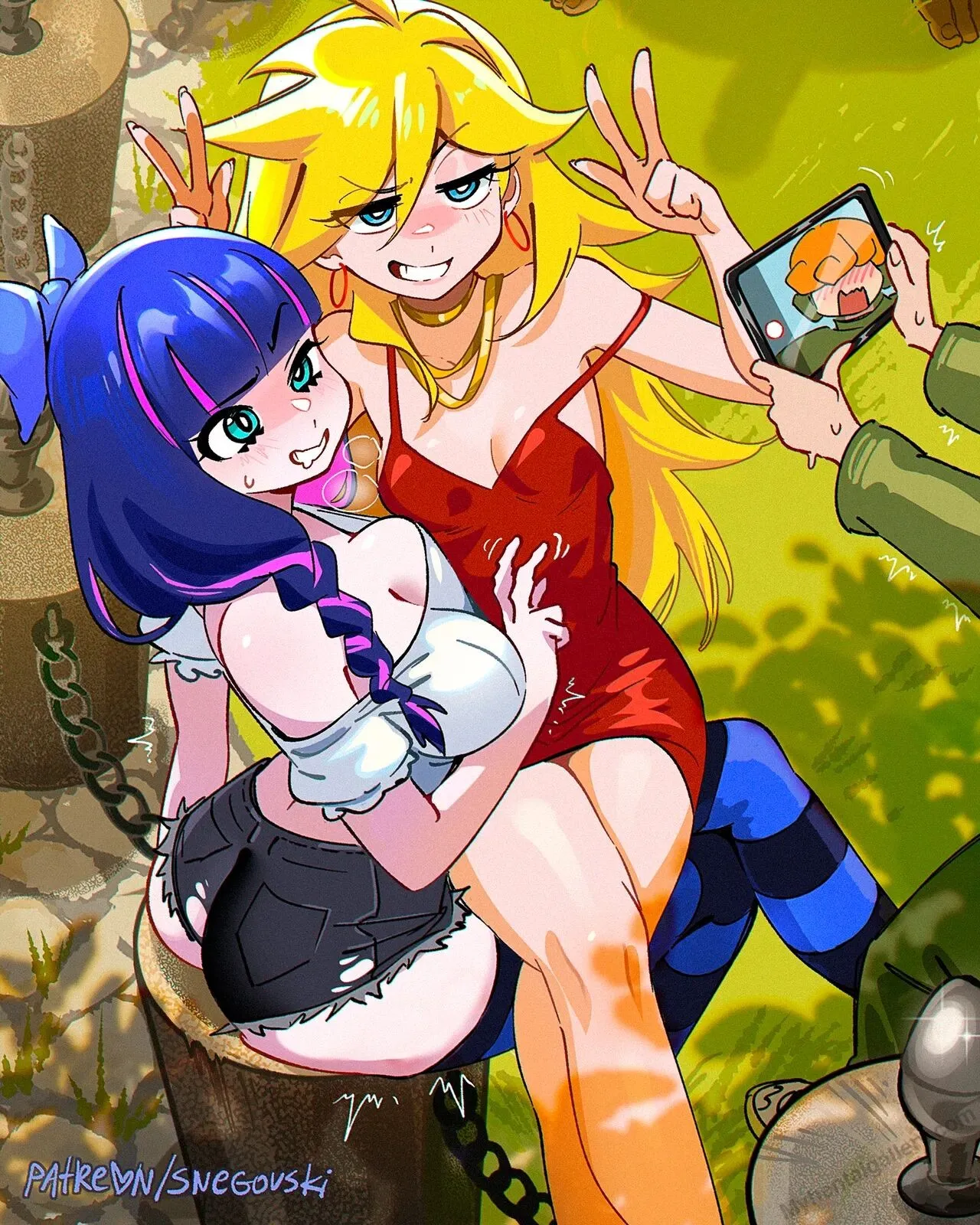Filling Stocking porno comics Cover