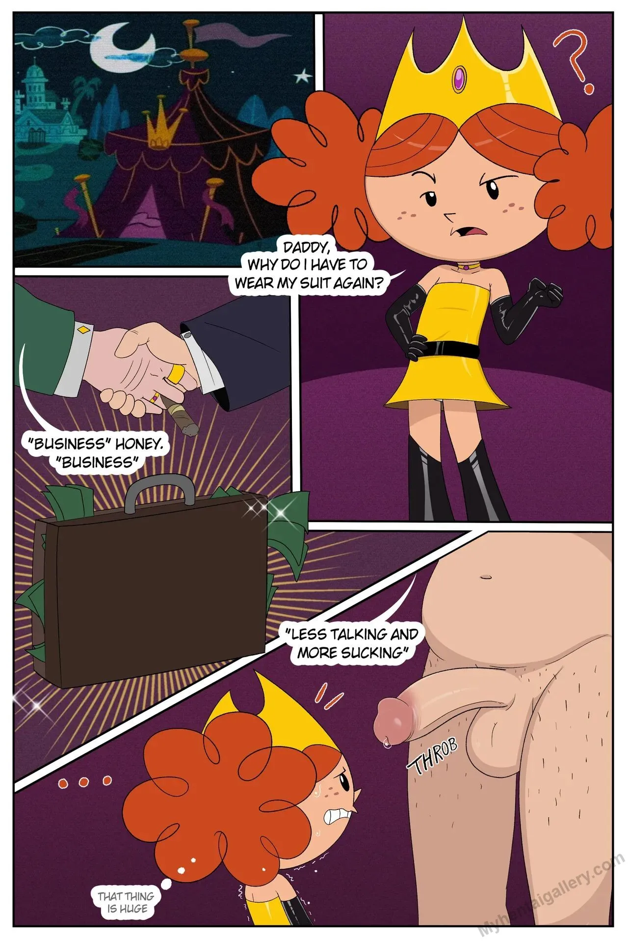 Daddy's Business porno comics