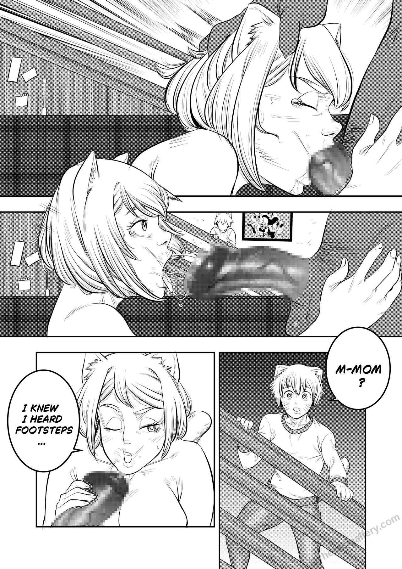 Gumball And Mom's Job porno comics