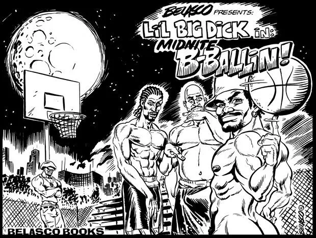 Lil Big Dick - Midnite B-Ballin! porno comics