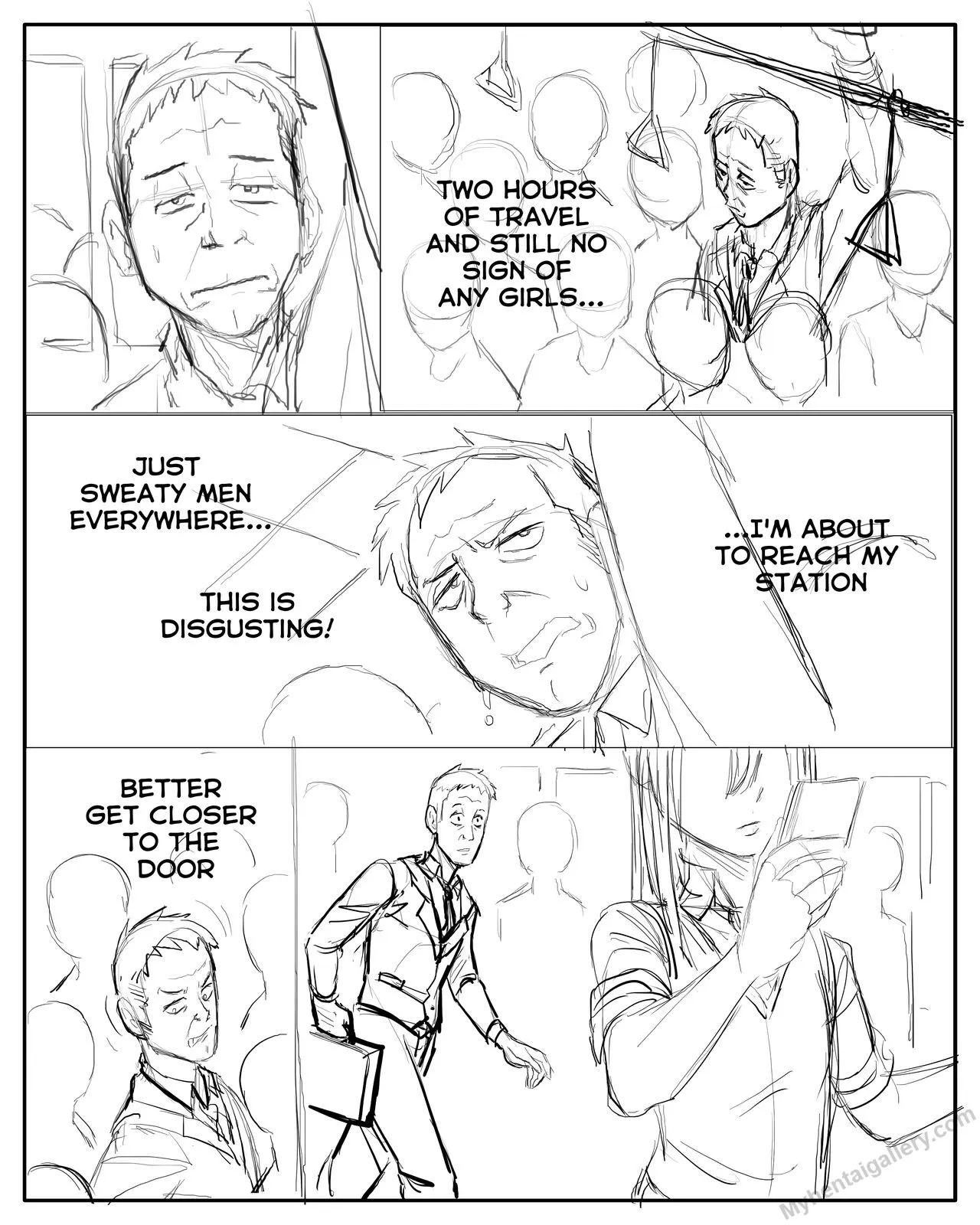Bad Ending 9 - Chikan Bad Ending porno comics