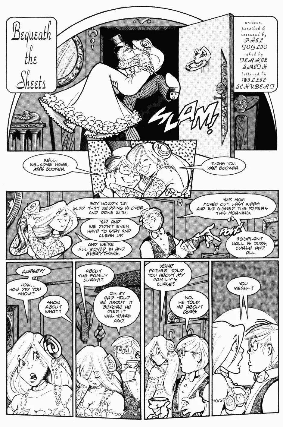 Bequeath The Sheets porno comics Cover