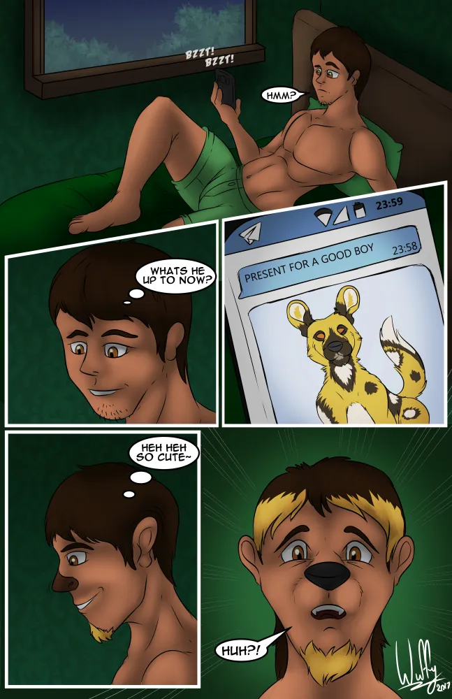Going Wild On Telegram porno comics Cover