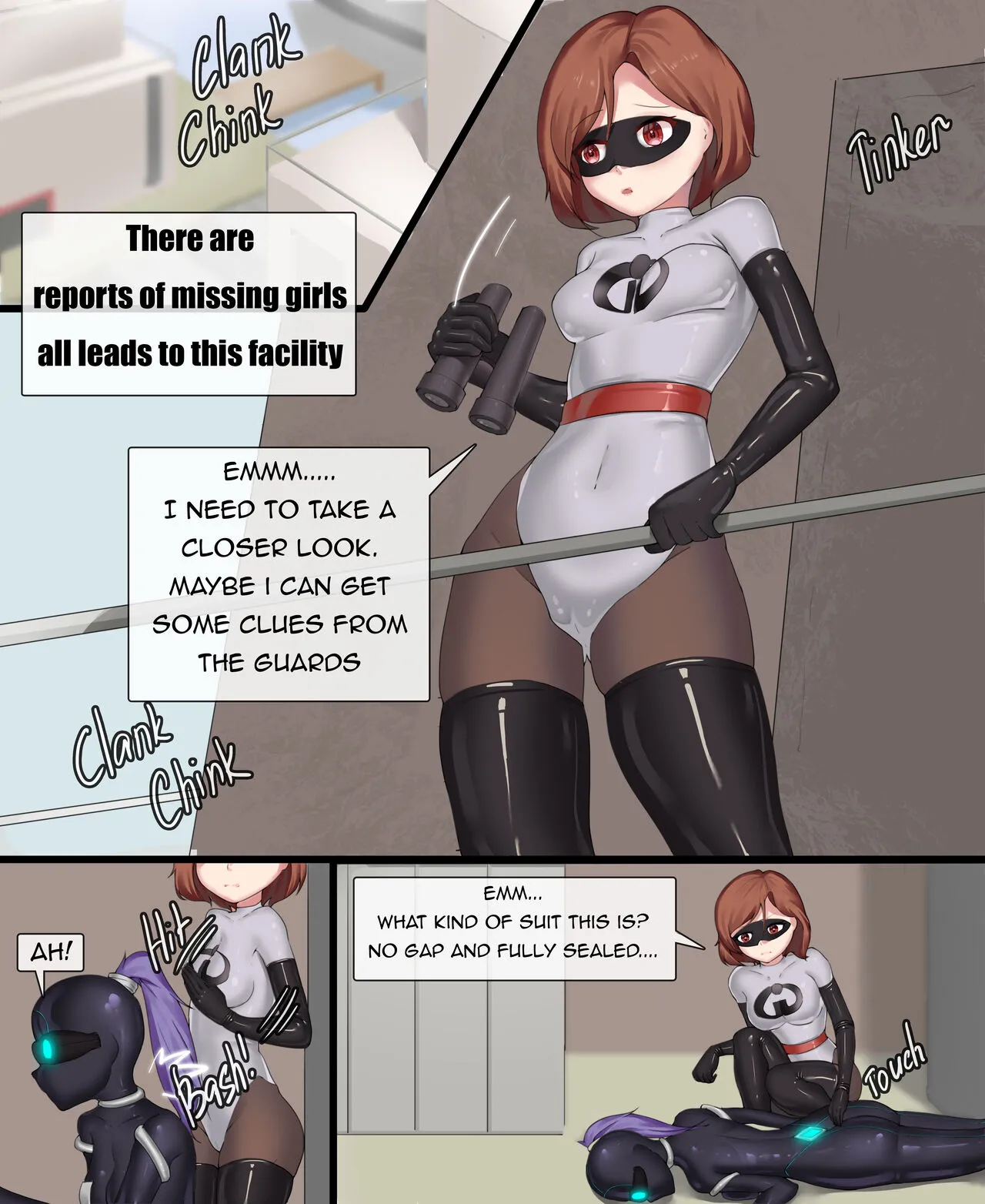 Elastigirl's Trouble porno comics