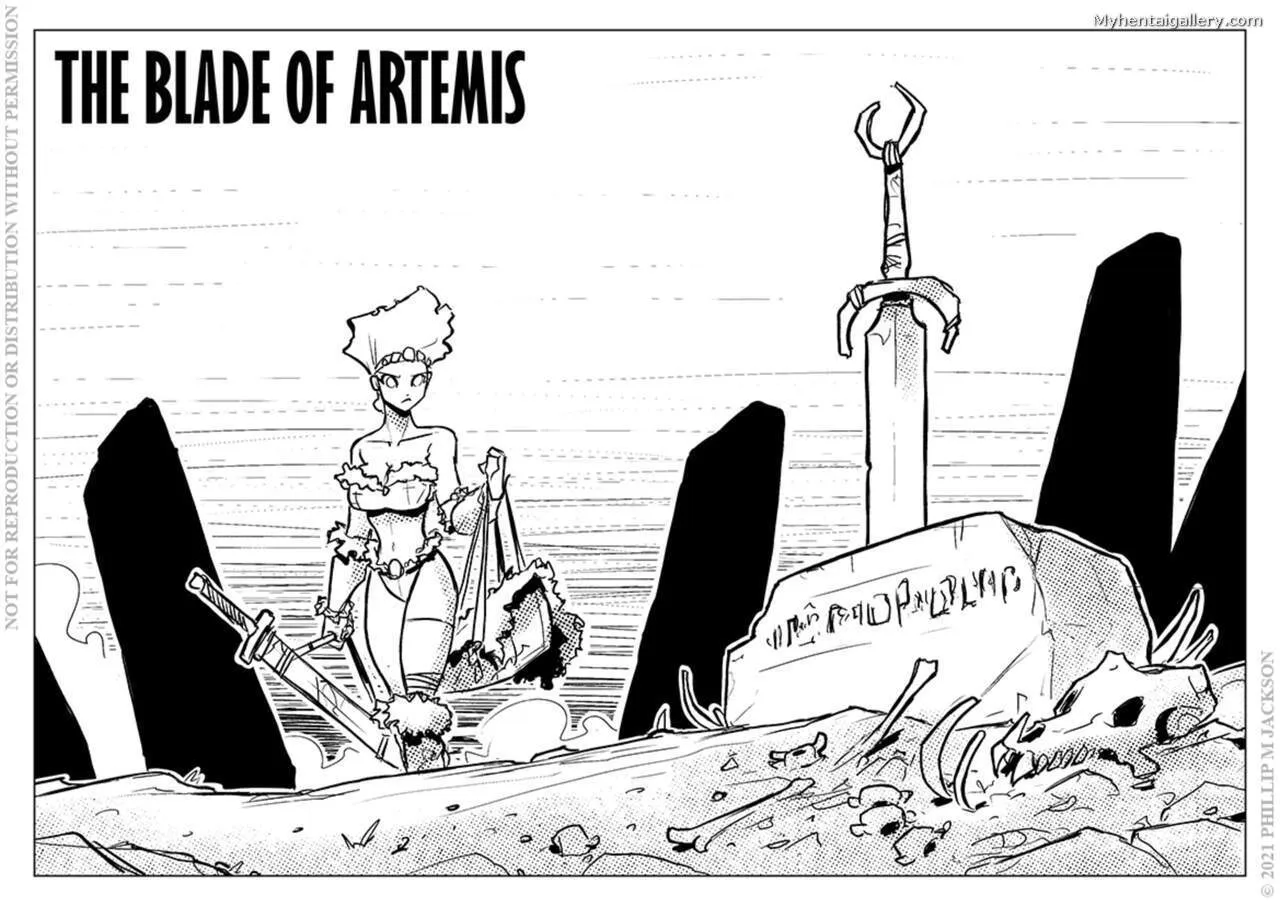 The Blade Of Artemis porno comics Cover