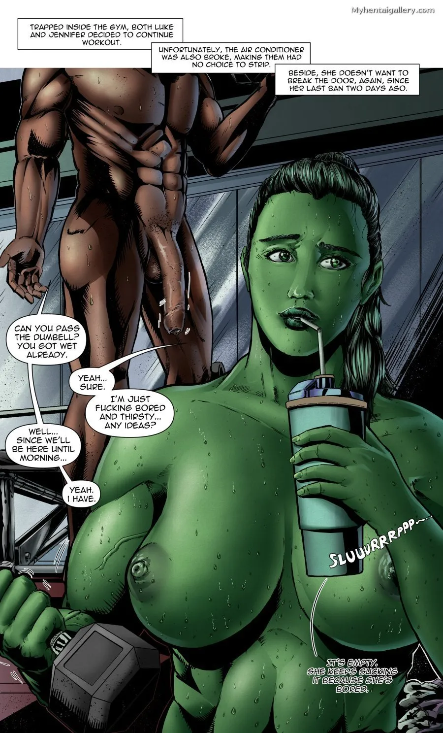 The Slurpee porno comics