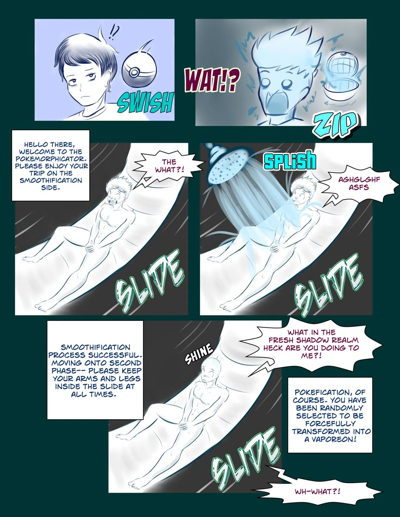 PokeCHANGE Vaporeon porno comics
