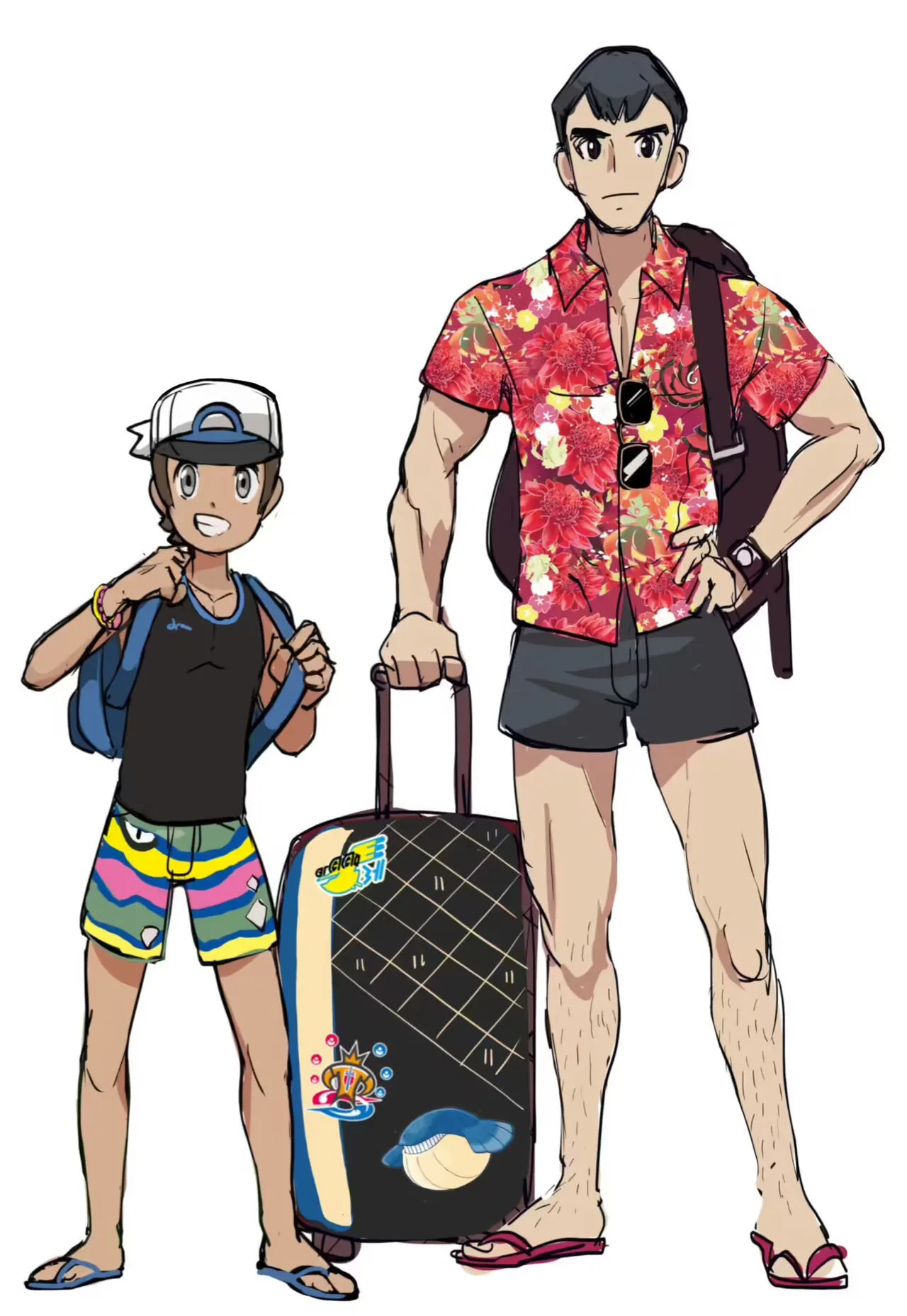 Alola Honeymoon porno comics
