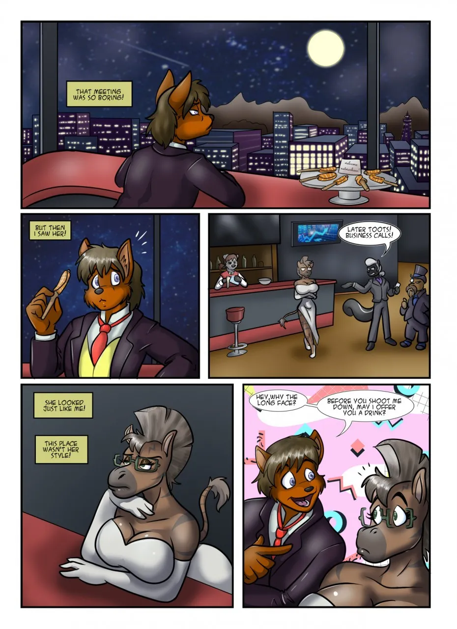 Classy Party porno comics Cover