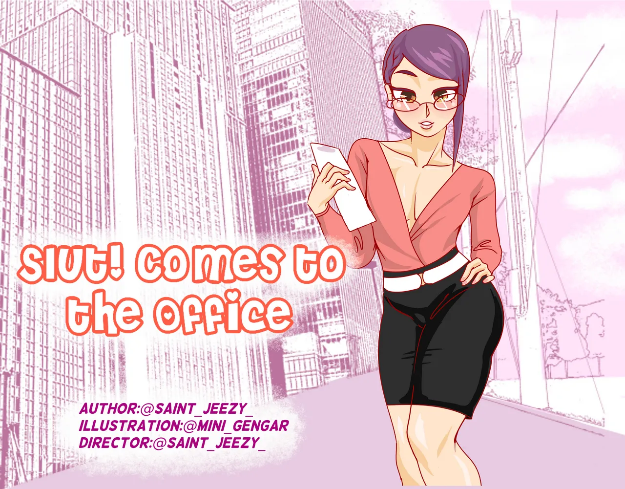 Slut! Comes To The Office porno comics