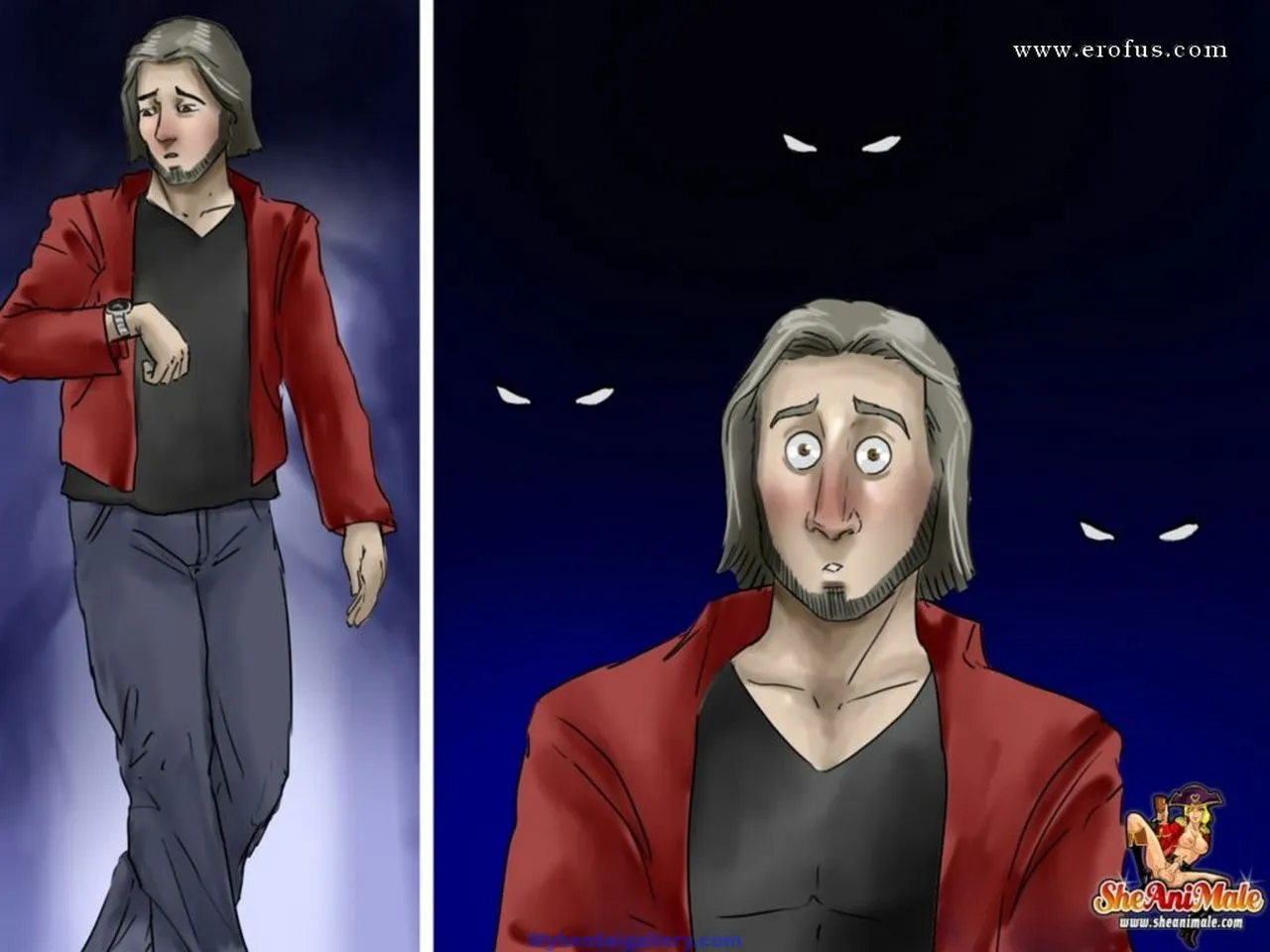Wolves On The Prowl porno comics