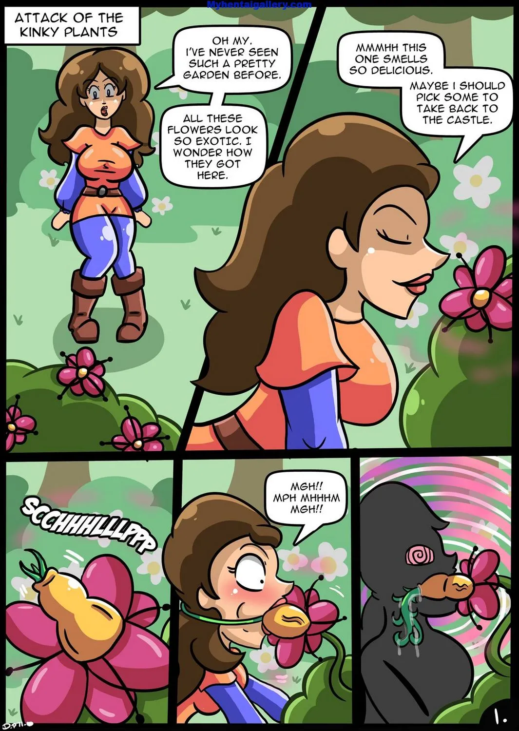 Attack Of The Kinky Plants porno comics