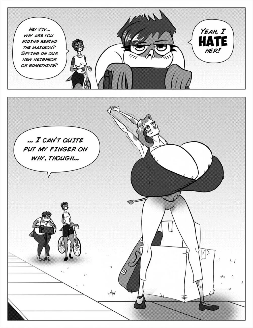 New Neighbor porno comics