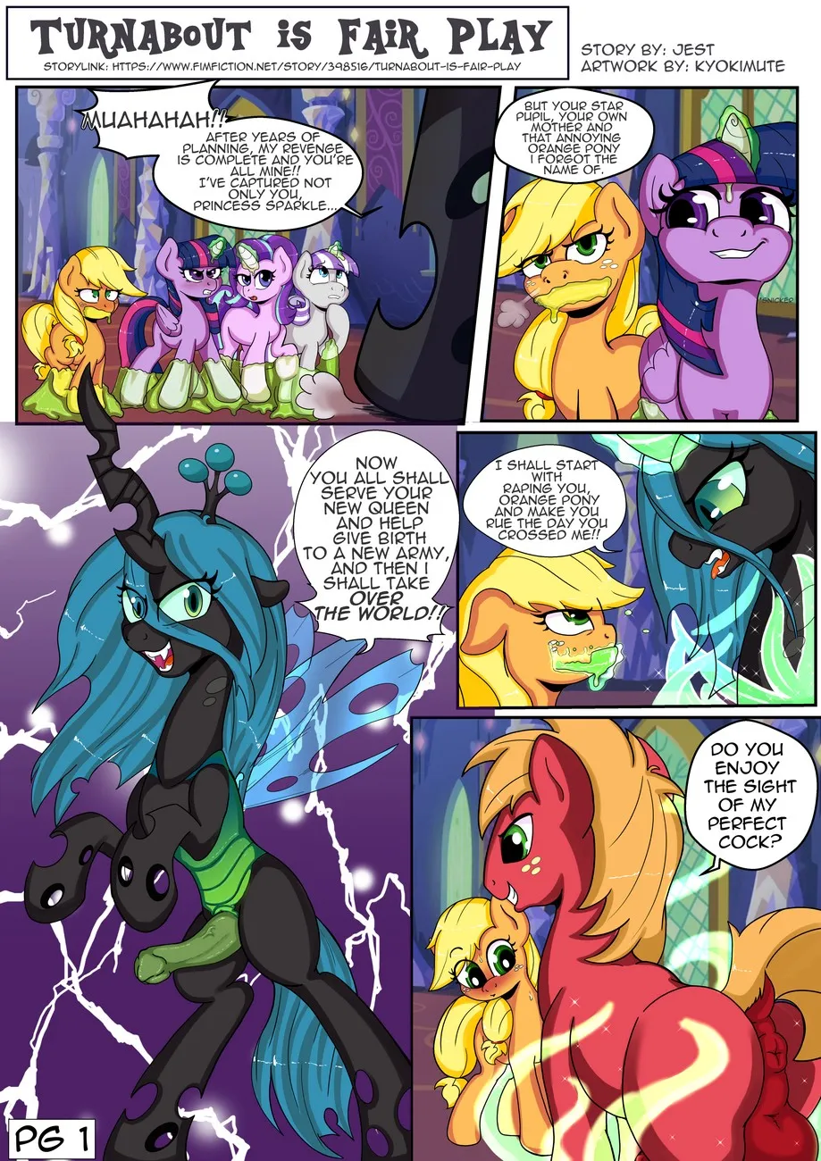 Turnabout Is Fair Play 1 porno comics